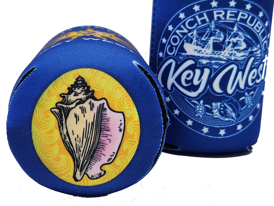 Combination Packages of Conch Republic of Key West and the Florida Keys Insulated Can Huggers Drink Coolers Bottle Jackets