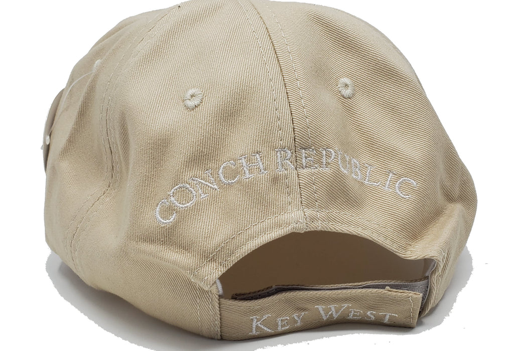 Conch Republic Key West Cap Hat - We Seceded Where Others Failed Embroidered Hat