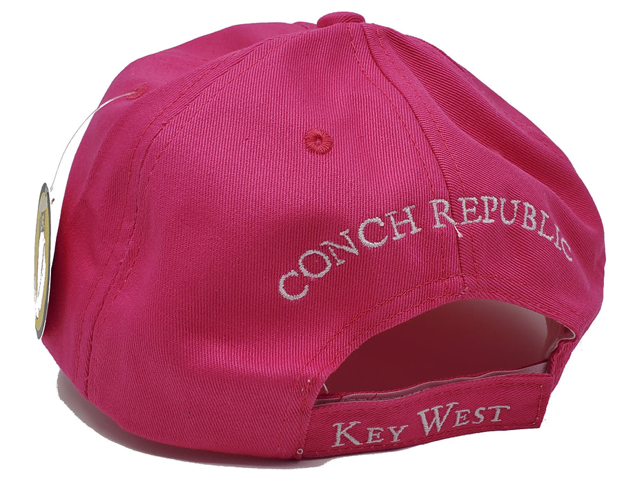 Conch Republic Key West Cap Hat - We Seceded Where Others Failed Embroidered Hat