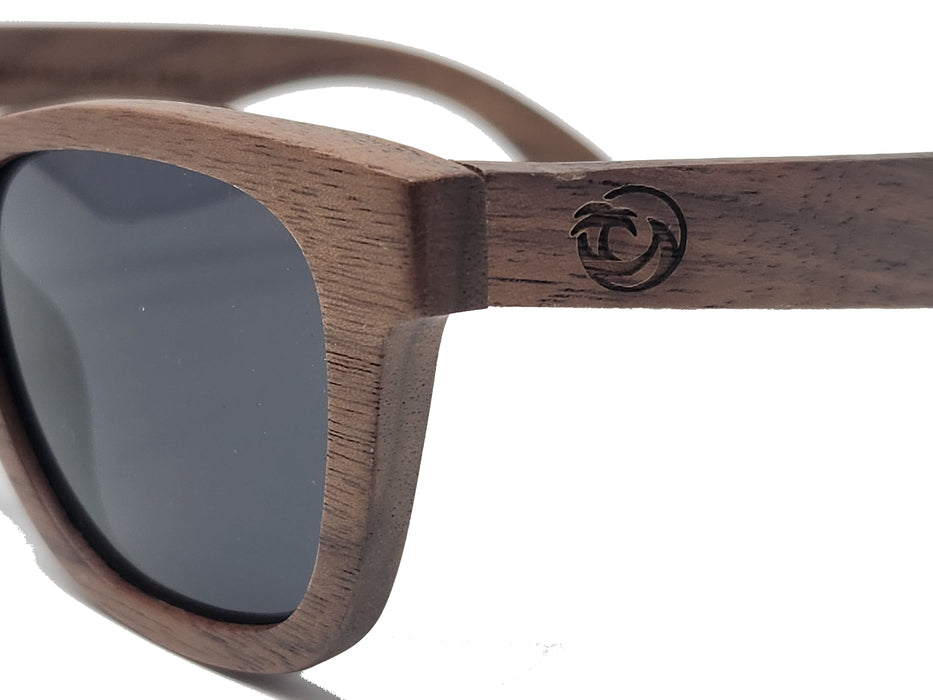 Key West Shades - Wooden Frame Polarized Sunglasses for Men and Women | 100% UVA/UVB Protection